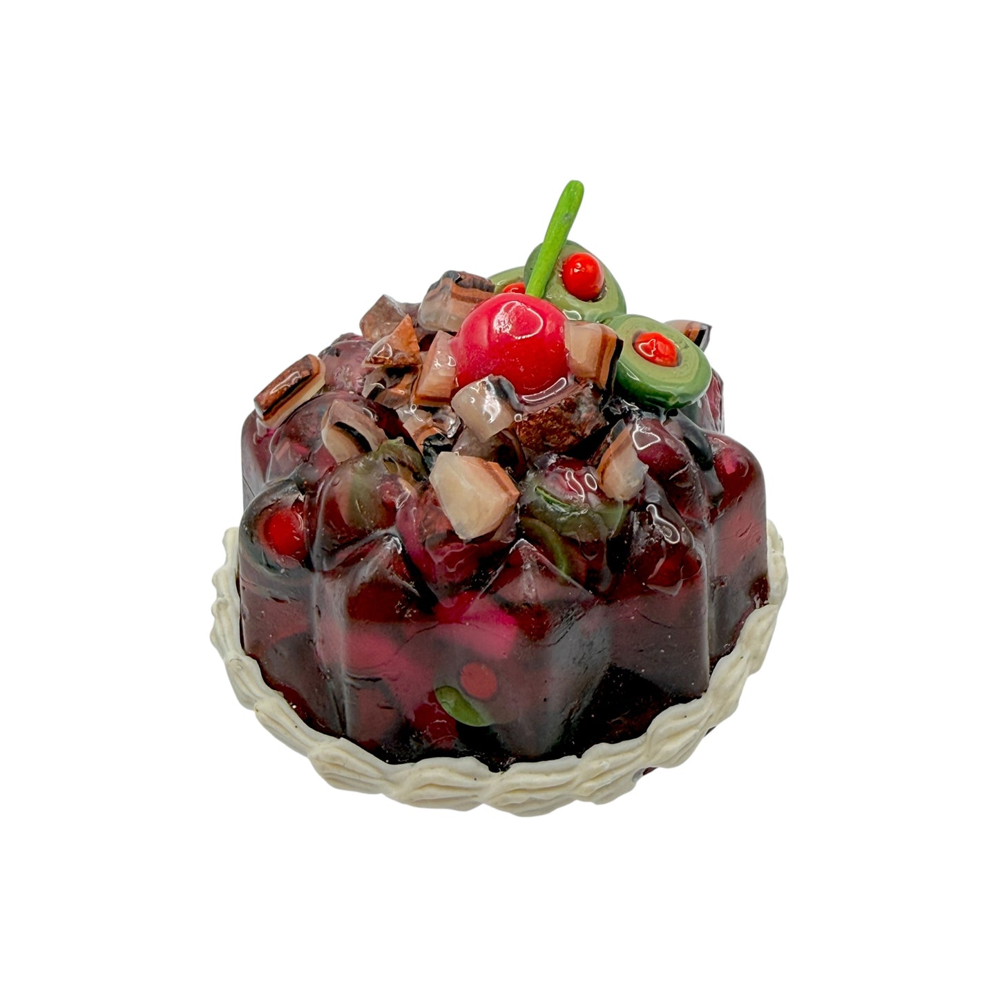 Funeral Cherry-Olive-Walnut Salad