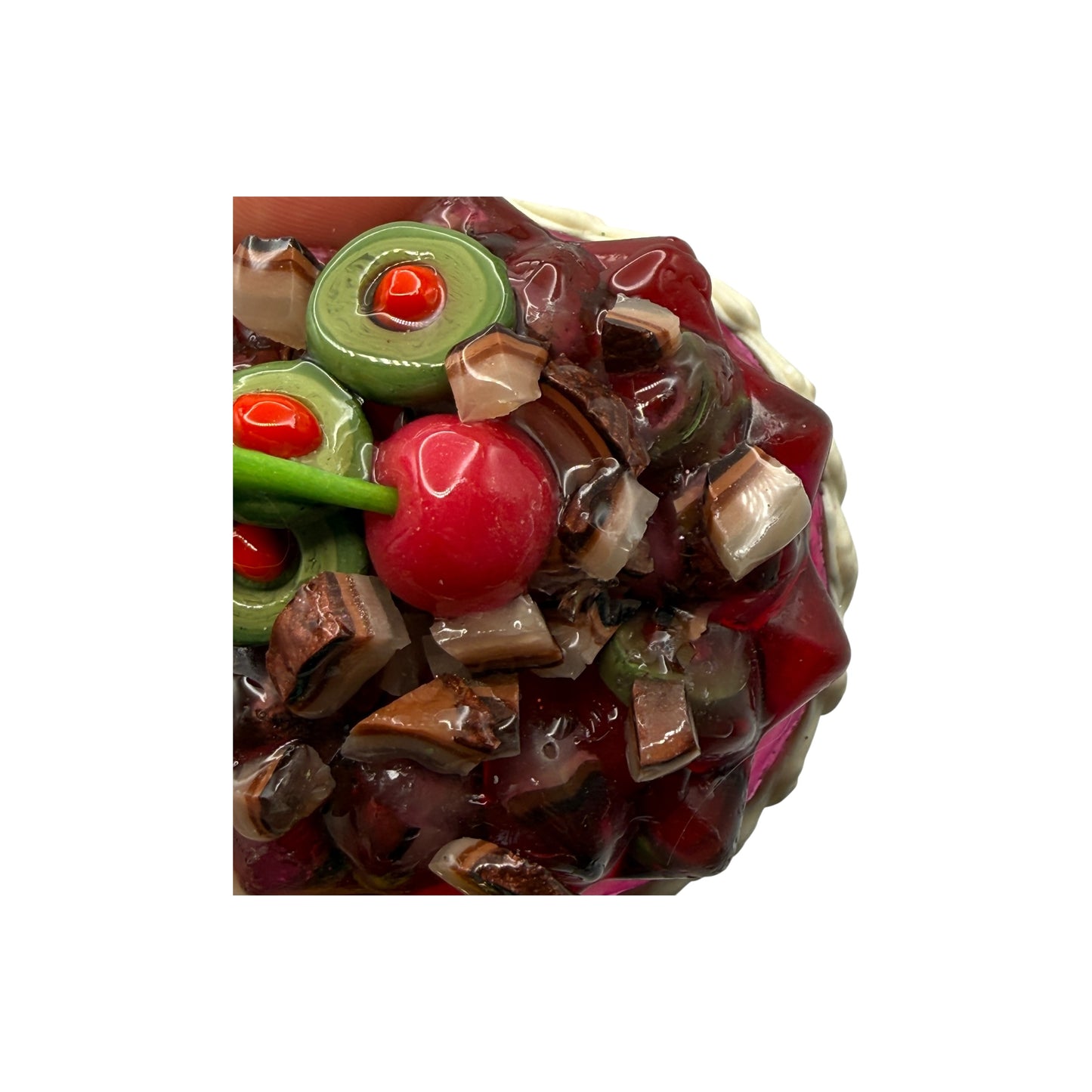 Funeral Cherry-Olive-Walnut Salad