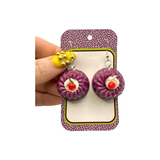 Grape Mini Jelly Mold Earrings