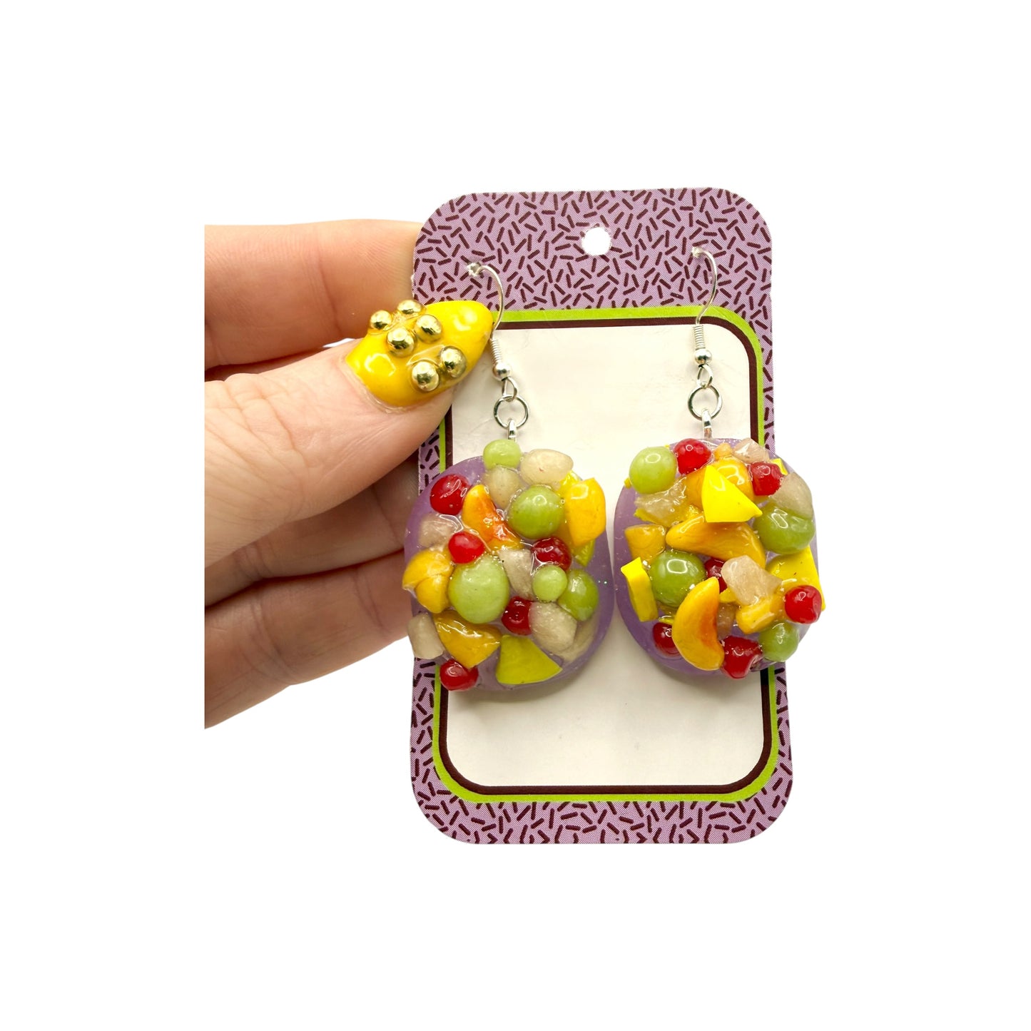 Fruit Cocktail Earrings