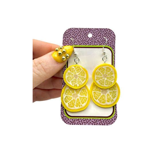 Lemony Slices Earrings