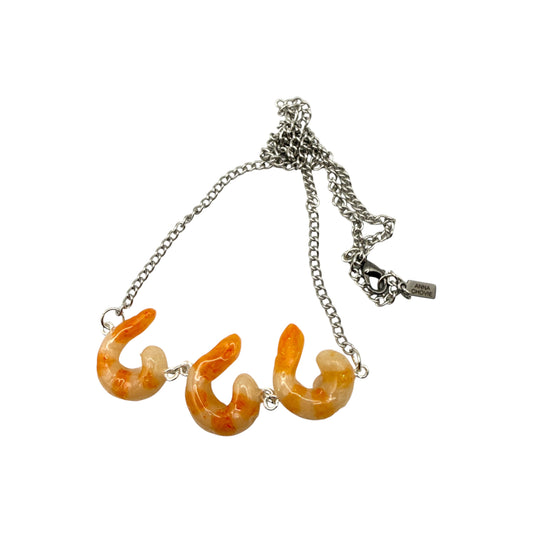 Satanic Shrimp 666 Necklace
