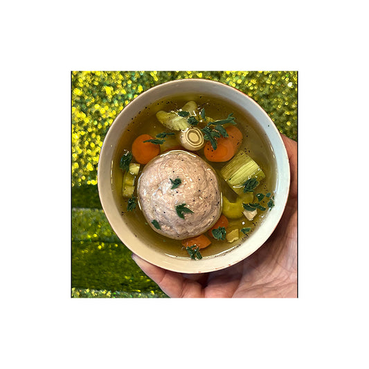 Matzo Ball Soup Sculpture