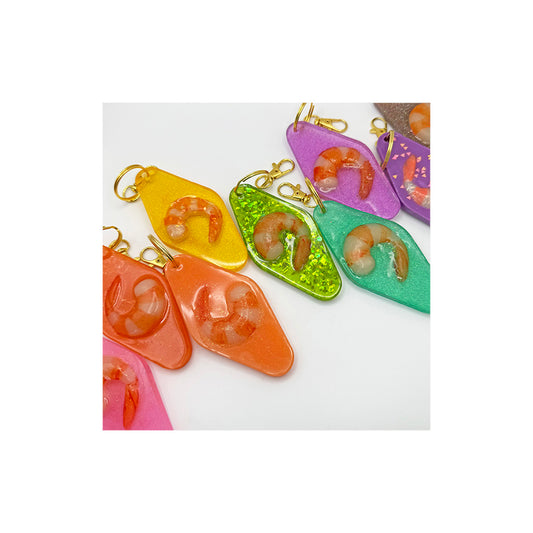 The Shrimp Motel Key Chain Clip